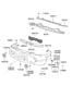 Diagram BUMPER (FRONT)ONT for your 2019 Hyundai Tucson Limited 2.4L Theta II AWD