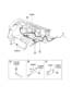 Diagram ECU (ECM) WIRING ASSEMBLY for your 2020 Hyundai Elantra GT Base Hatchback