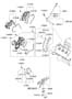 Diagram TIMING COVER & OIL PUMP for your Hyundai