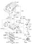 Diagram INTAKE MANIFOLD for your 2011 Hyundai Azera