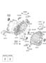 Diagram TRANSAXLE CASE for your Hyundai
