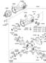 Diagram DIFFERENTIAL CARRIER & COUPLING ASSYEMBLY for your Hyundai