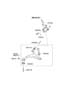 Diagram ARM-FRONT SUSPENSION LOWER for your 2005 Hyundai Santa Fe