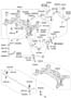 Diagram REAR SUSPENSION CONTROL ARM for your Hyundai