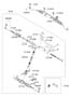 Diagram POWER STEERING GEAR BOX for your Hyundai