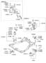 Diagram ENGINE & TRANSAXLE MOUNTING for your Hyundai