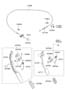 Diagram ACCELERATOR PEDAL & CABLE for your 2014 Hyundai Tucson Limited 2.4L Theta II AWD