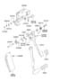 Diagram PEDAL ASSEMBLY - BRAKE & CLUTCH for your Hyundai