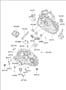 Diagram TRANSAXLE CASE for your Hyundai