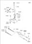 Diagram SHIFT LEVER CONTROL for your 2003 Hyundai