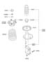 Diagram REAR SHOCK ABSORBER & SPRING for your Hyundai