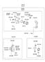 Diagram BRAKE-FRONT WHEEL for your 2021 Hyundai Kona