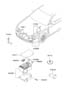 Diagram ENGINE COMPARTMENT WIRING for your 2011 Hyundai Sonata