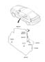 Diagram ANTENNA for your 2020 Hyundai Palisade SEL