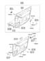 Diagram TRIM-FRONT DOOR for your 2006 Hyundai Elantra