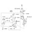 Diagram ARM-FRONT SUSPENSION LOWER for your Hyundai