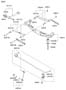 Diagram REAR SUSPENSION CONTROL for your 2014 Hyundai Azera Limited Sedan