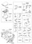 Diagram ENGINE COMPARTMENT WIRING for your 2004 Hyundai