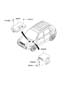 Diagram AUTOMATIC TRANSMISSION (A/T) CONTROL MODULE (TRANSAXLE CONTROL) for your 2020 Hyundai Kona