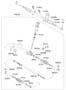 Diagram POWER STEERING GEAR BOX for your 2011 Hyundai Santa Fe