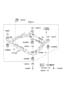 Diagram CROSSMEMBER (FRONT)ONT SUSPENSION for your Hyundai