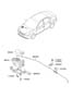 Diagram CRUISE CONTROL for your 2013 Hyundai Santa Fe Sport Base Sport Utility