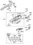 Diagram INTAKE MANIFOLD for your Hyundai