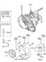 Diagram TRANSAXLE for your 1990 Hyundai