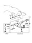 Diagram ARM-FRONT SUSPENSION LOWER for your 2020 Hyundai Kona