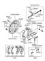 Image of Drum Brake Adjusting Spring. Spring - adjuster. SPRING - ADJUSTING. image for your Hyundai