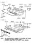 Diagram BUMPER (FRONT)ONT for your 1991 Hyundai