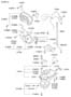 Diagram BELT COVER & OIL PAN for your Hyundai