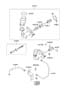 Diagram CLUTCH & MASTER CYLINDER for your 2002 Hyundai Sonata