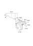 Diagram POWER BRAKE BOOSTER for your 2003 Hyundai Sonata