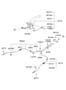 Diagram PARKING BRAKE for your 2003 Hyundai Sonata