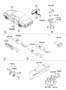 Diagram SWITCH for your 2005 Hyundai Sonata