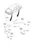 Diagram ABS SENSOR & ECM for your 2018 Hyundai Sonata Plug-In Hybrid Limited Sedan