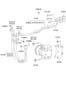 Diagram AIR CON COOLER LINE for your 2013 Hyundai Santa Fe Sport Base Sport Utility