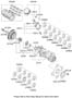 Diagram CRANKSHAFT & PISTON for your 2015 Hyundai EQUUS Ultimate Sedan