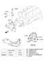 Diagram COOLANT PUMP for your Hyundai