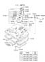 Diagram TANK-FUEL for your 2005 Hyundai XG300/350