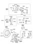 Diagram REAR WHEEL BRAKE for your 2014 Hyundai Genesis Coupe