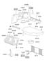 Diagram LUGGAGE COMPARTMENT for your Hyundai