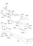 Diagram HEATER SYSTEM-CONTROL & DUCT for your 2005 Hyundai XG300/350