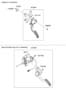 Diagram ACCELERATOR LINKAGE for your 2019 Hyundai Elantra