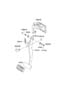 Diagram PEDAL ASSEMBLY - BRAKE & CLUTCH for your Hyundai