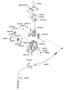 Diagram SHIFT LEVER CONTROL for your 2005 Hyundai Azera