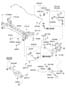 Diagram REAR SUSPENSION CONTROL ARM for your 2005 Hyundai