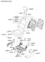 Diagram SEAT-FRONT for your 2006 Hyundai Azera