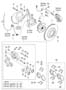 Diagram AXLE HUB & BRAKE WHEEL-FRONT for your 2017 Hyundai Ioniq